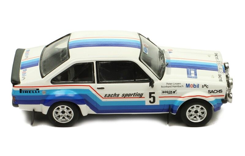 IXO Models 1/43 Ford Escort MK II RS 1800 #5 R.Hainbach - W. Linzen Hessen Rallye 1978 IXO Models