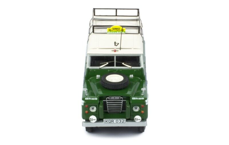 IXO Models 1/43 Land Rover Series II 109 Safari Rally Assistance 1978 (With Roof Rack) IXO Models