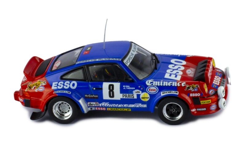IXO Models 1/43 Porsche 911 SC #8 J-L.Therier - M.Vial Rallye Monte-Carlo 1982