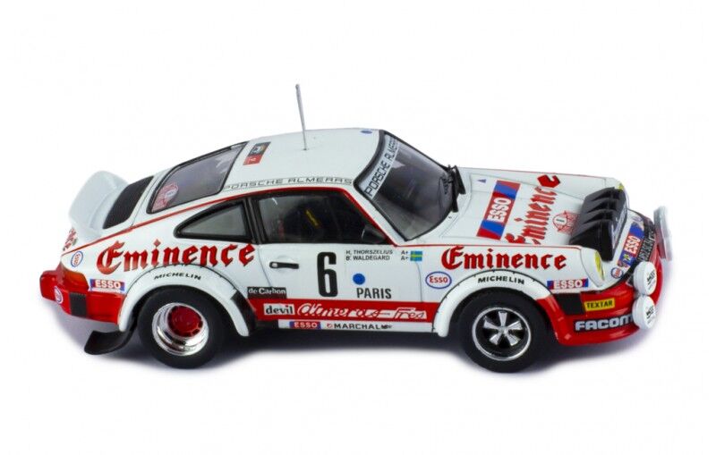 IXO Models 1/43 Porsche 911 SC #6 B.Waldegard - H.Thorszelius Rallye Monte-Carlo 1982 IXO Models
