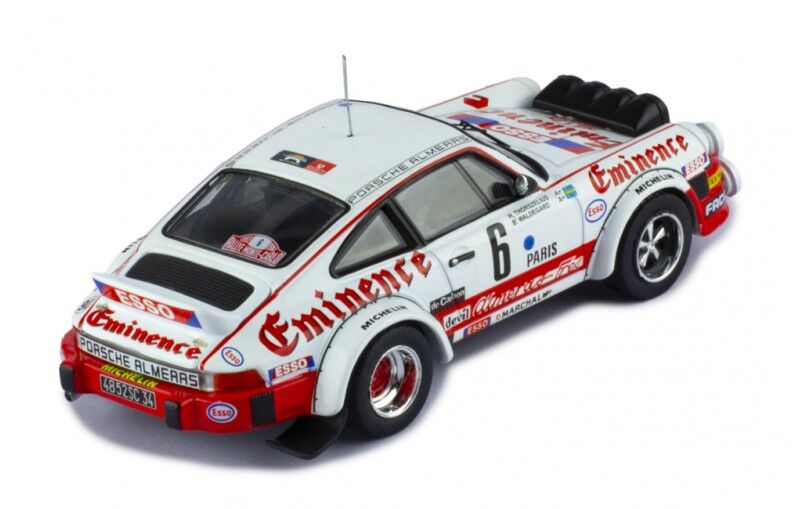 IXO Models 1/43 Porsche 911 SC #6 B.Waldegard - H.Thorszelius Rallye Monte-Carlo 1982 IXO Models