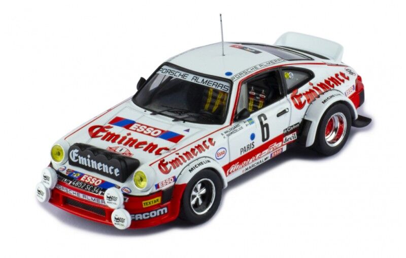IXO Models 1/43 Porsche 911 SC #6 B.Waldegard - H.Thorszelius Rallye Monte-Carlo 1982 IXO Models