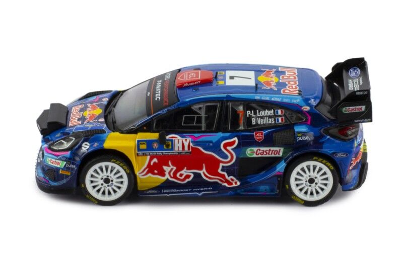 IXO Models 1/43 Ford Puma Rally1 #7 P-L.Loubet - B.Veillas Central European Rally 2023 IXO Models
