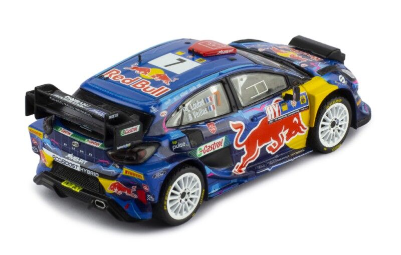 IXO Models 1/43 Ford Puma Rally1 #7 P-L.Loubet - B.Veillas Central European Rally 2023 IXO Models