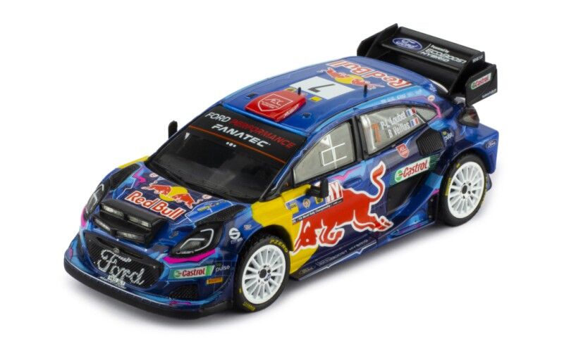 IXO Models 1/43 Ford Puma Rally1 #7 P-L.Loubet - B.Veillas Central European Rally 2023 IXO Models