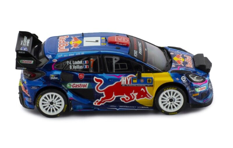 IXO Models 1/43 Ford Puma Rally1 #7 P-L.Loubet - B.Veillas Central European Rally 2023 IXO Models