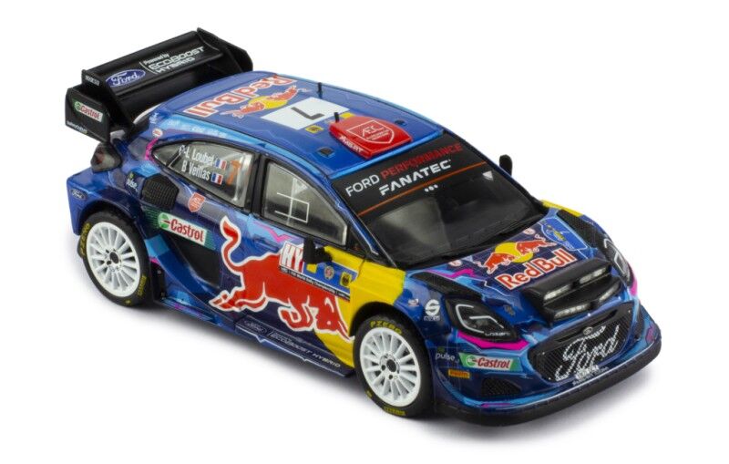 IXO Models 1/43 Ford Puma Rally1 #7 P-L.Loubet - B.Veillas Central European Rally 2023 IXO Models