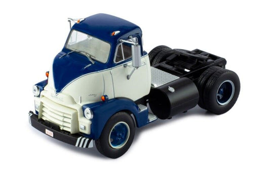 IXO Models 1/43 GMC 950 COE 1954 White And Blue