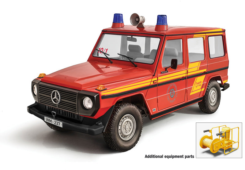 Italeri 1:24 Mercedes Benz G230 Feuerwehr Plastic Model Kit Italeri