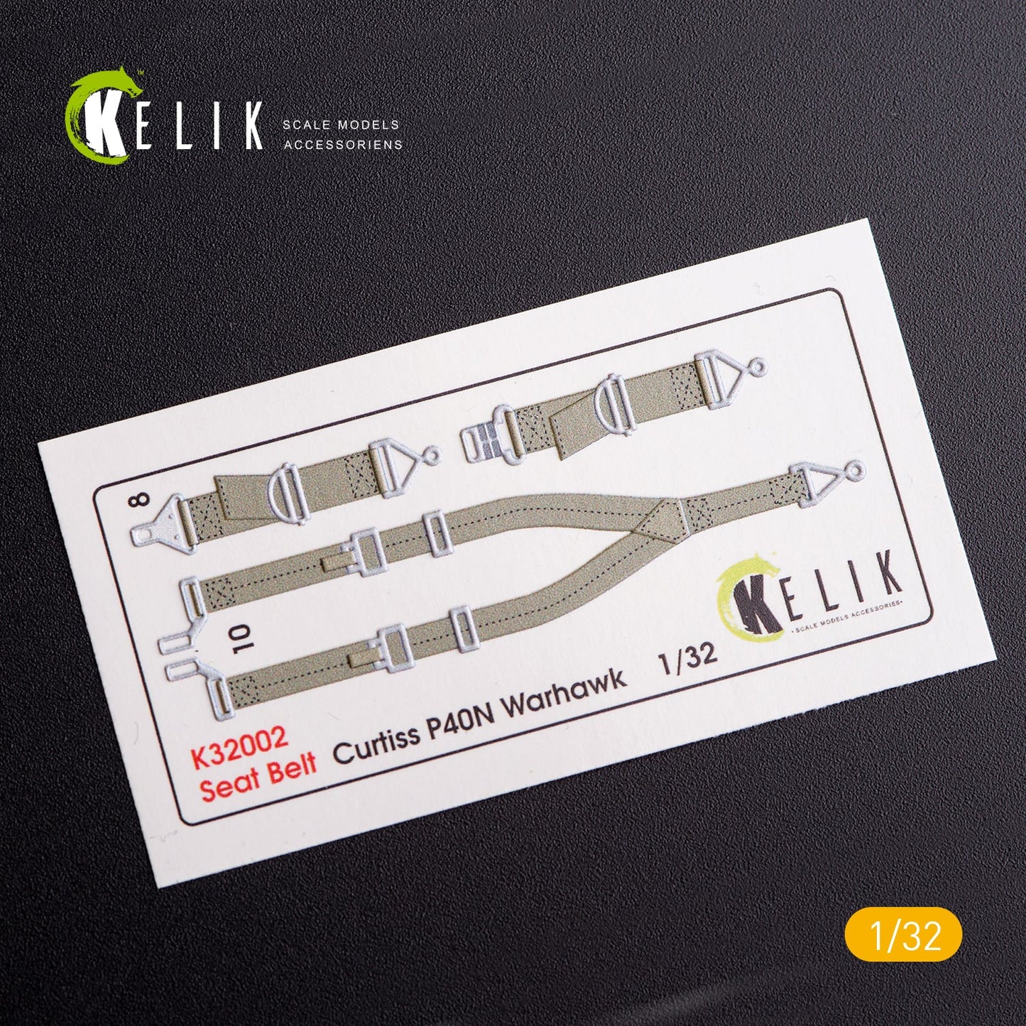 Kelik 1:32 P40-N interior 3D decals for Trumpeter kit Reskit