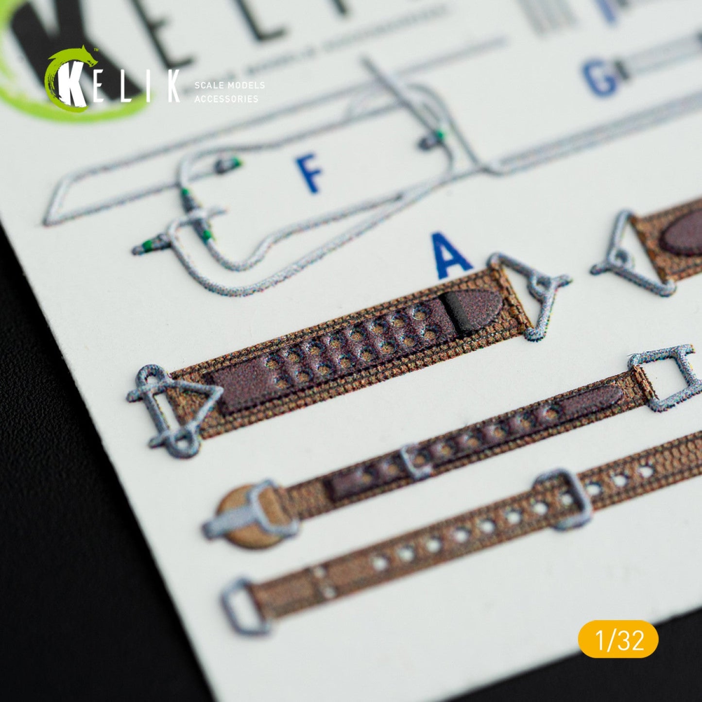 Kelik 1:32 A6M2B Zeke - Interior 3D Decal for Tamiya kit Reskit