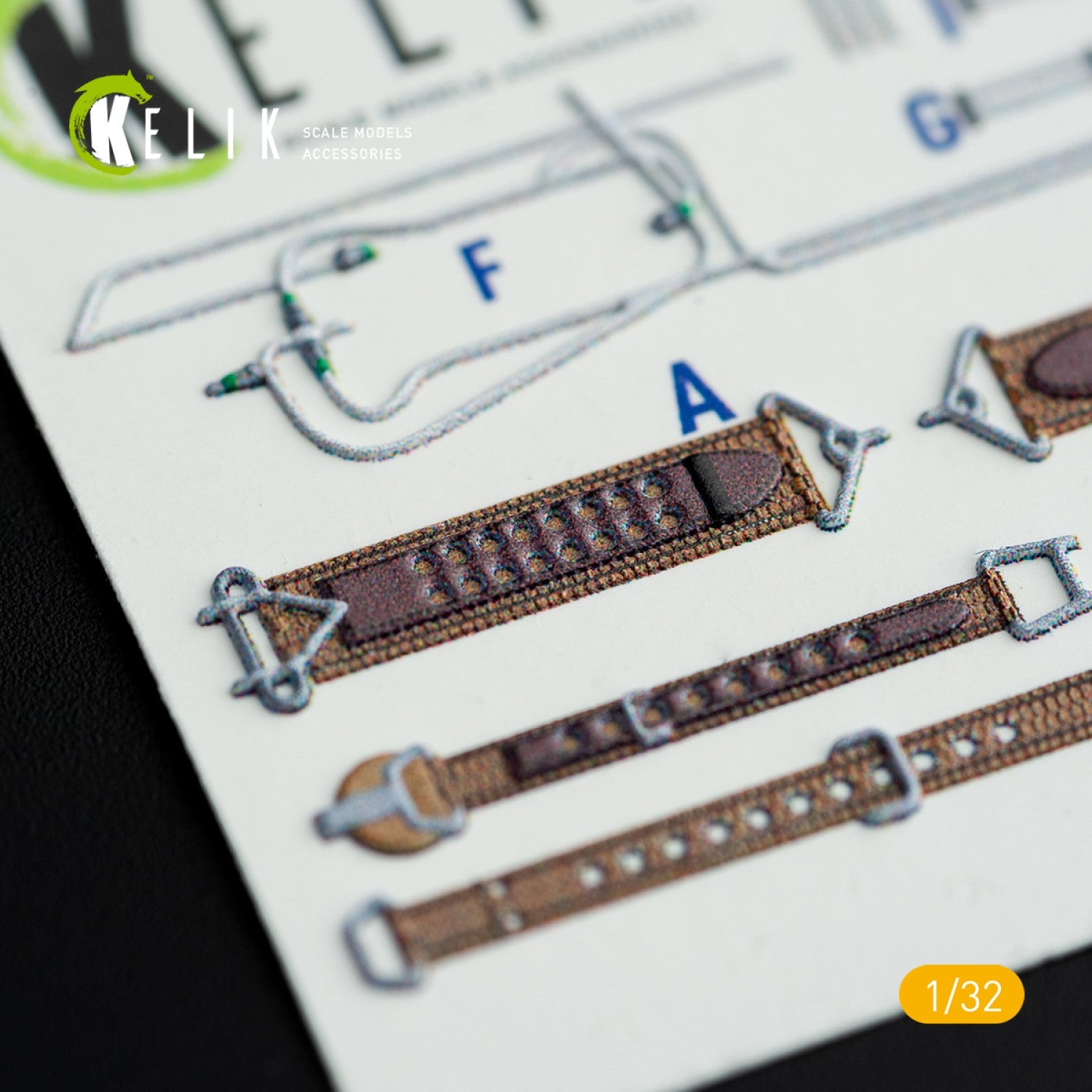 Kelik 1:32 A6M2B Zeke - Interior 3D Decal for Tamiya kit Reskit