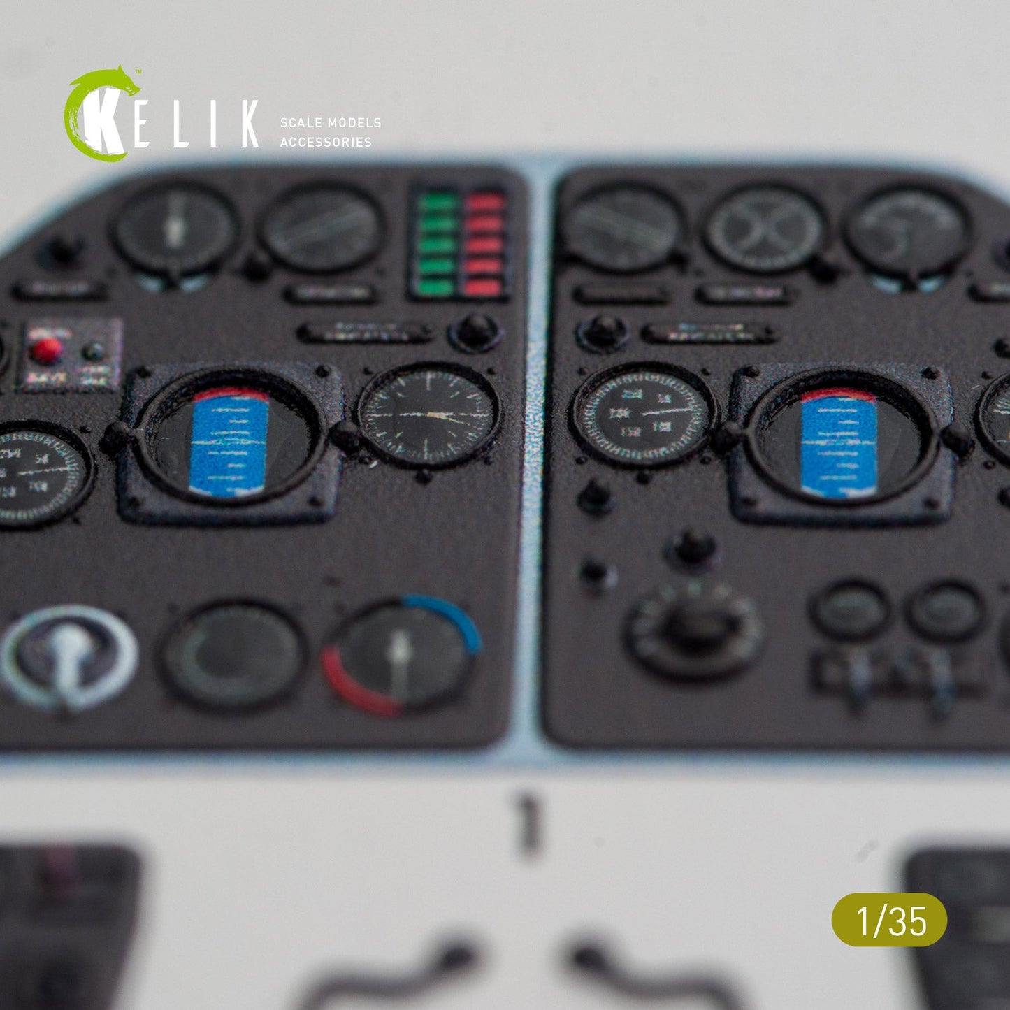 Kelik 1:35 MI-4 interior 3D decals for Trumpeter kit Reskit