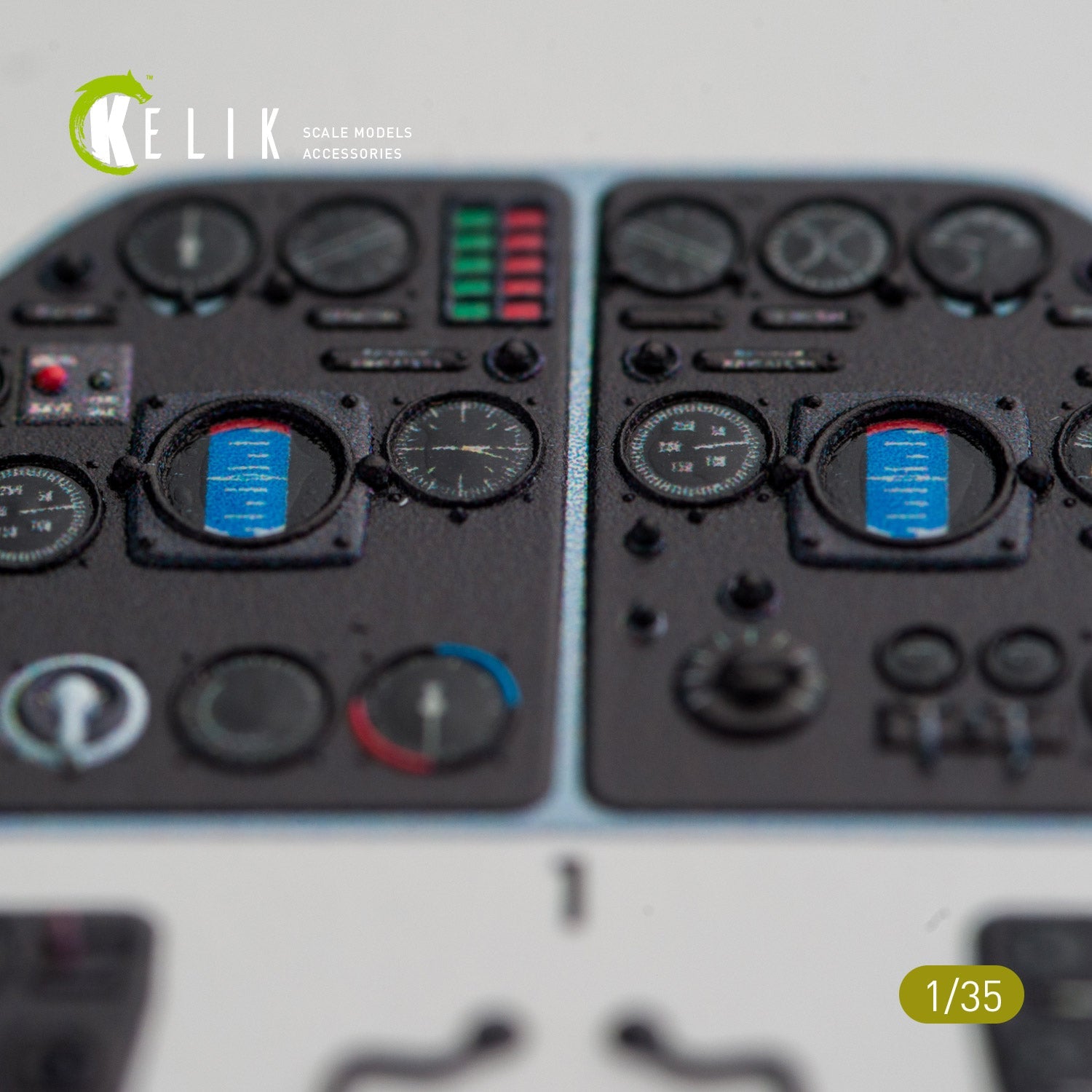 Kelik 1:35 MI-4 interior 3D decals for Trumpeter kit Reskit