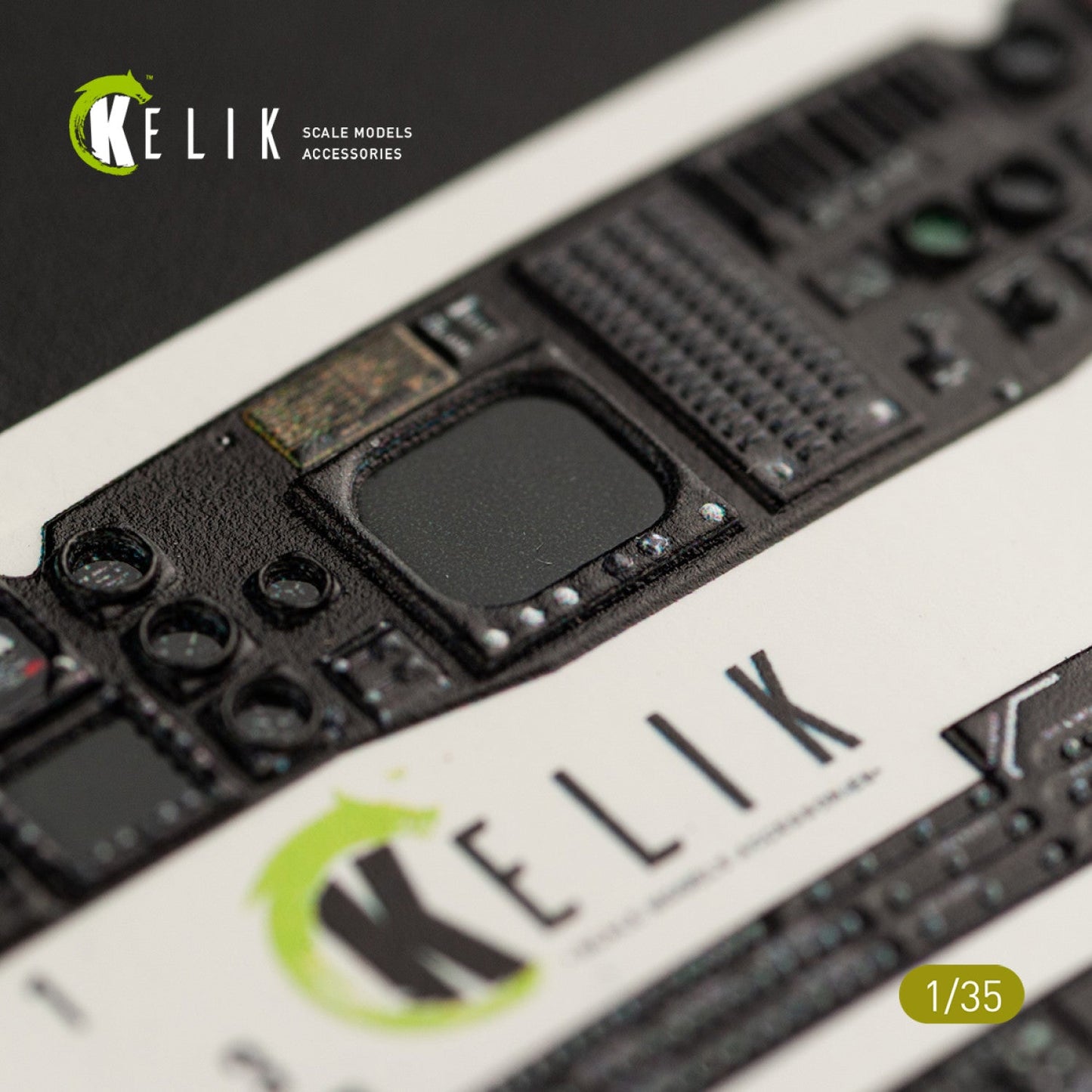 Kelik 1:35 HH-60H Rescue Hawk interior 3D decals for Kitty Hawk / Zimimodel Reskit