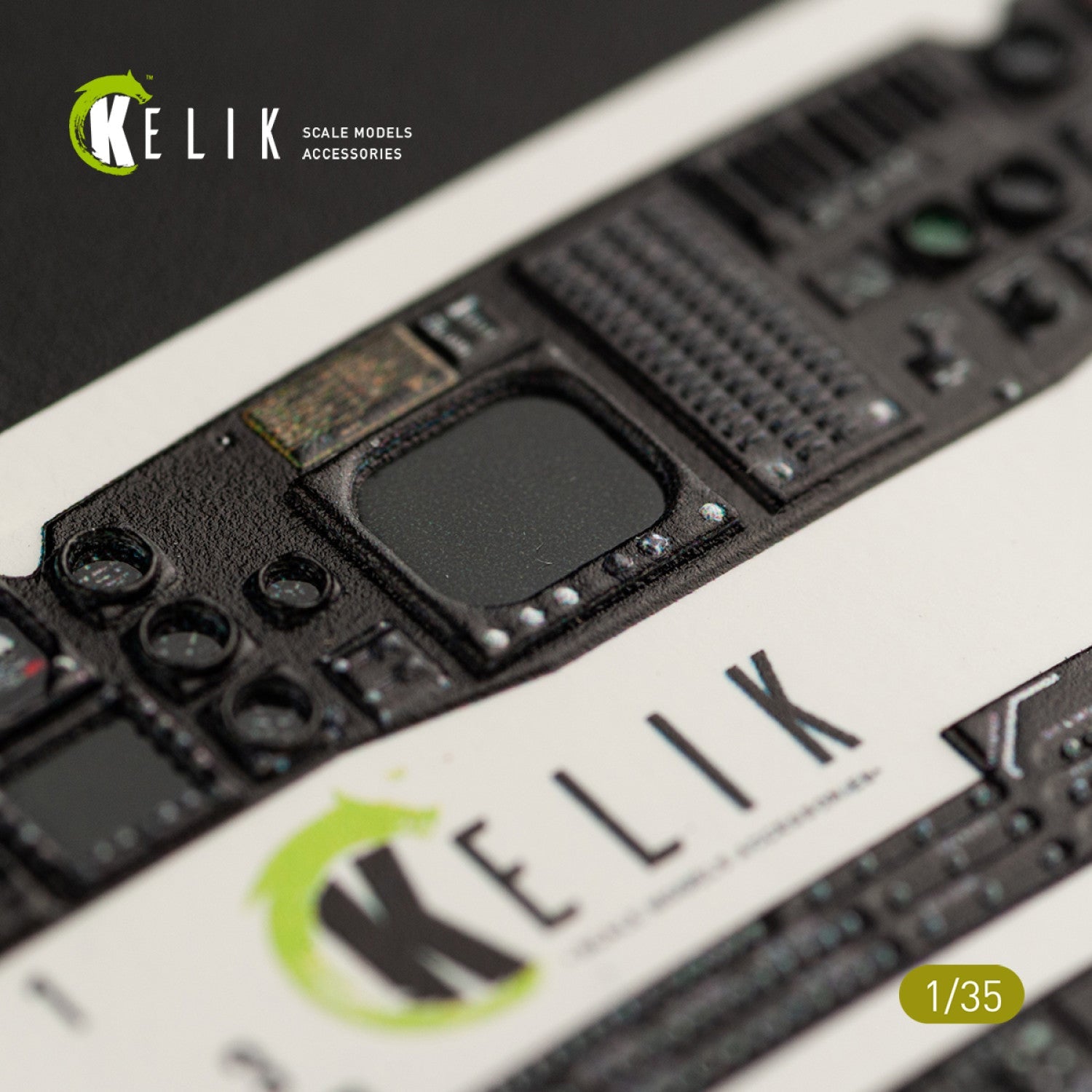 Kelik 1:35 HH-60H Rescue Hawk interior 3D decals for Kitty Hawk / Zimimodel Reskit