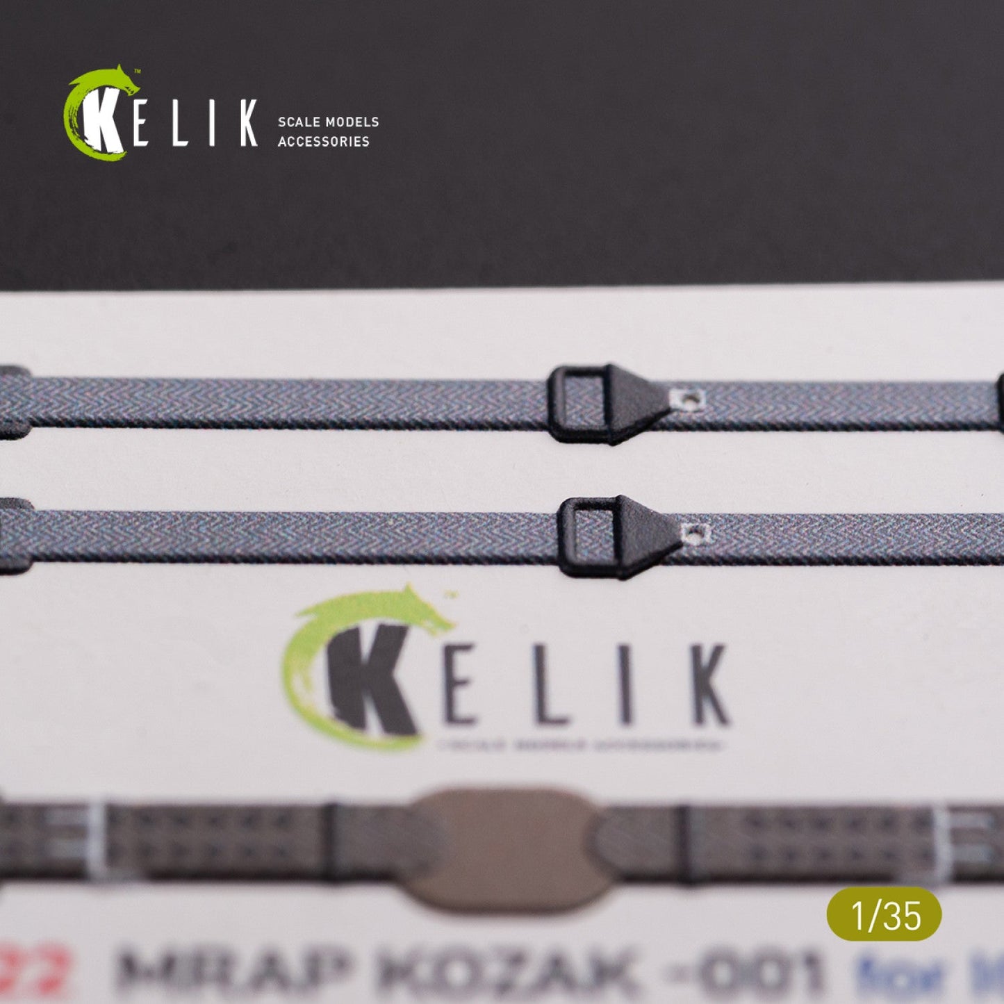 Kelik 1:35 Kozak-001 Ukrainian MRAP 3D decals for ICM kit Reskit