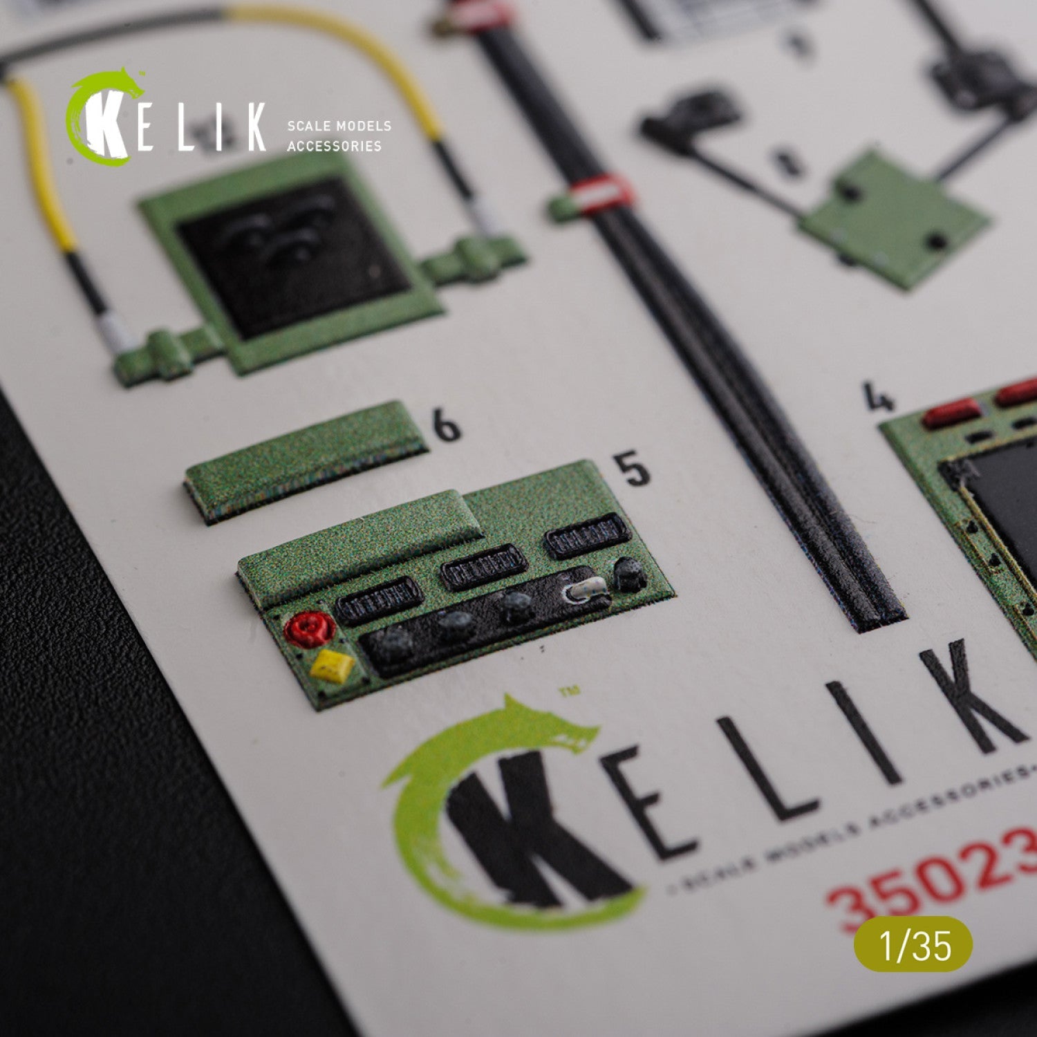 Kelik 1:35 M142 HIMARS - Interior 3D Decal and classic Decal for Trumpeter kit Reskit