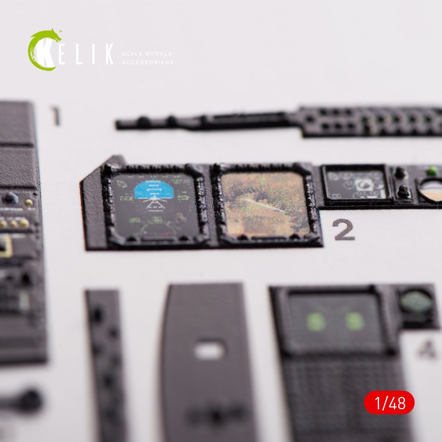 Kelik 1:48 MV-22 Osprey interior 3D decals for Hobby Boss kit Reskit