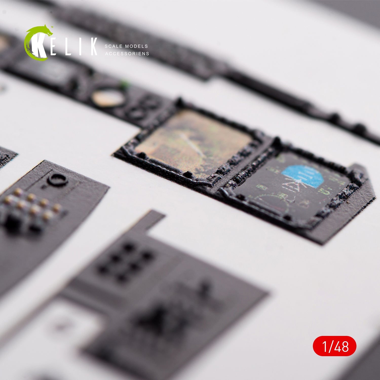 Kelik 1:48 MV-22 Osprey interior 3D decals for Hobby Boss kit Reskit