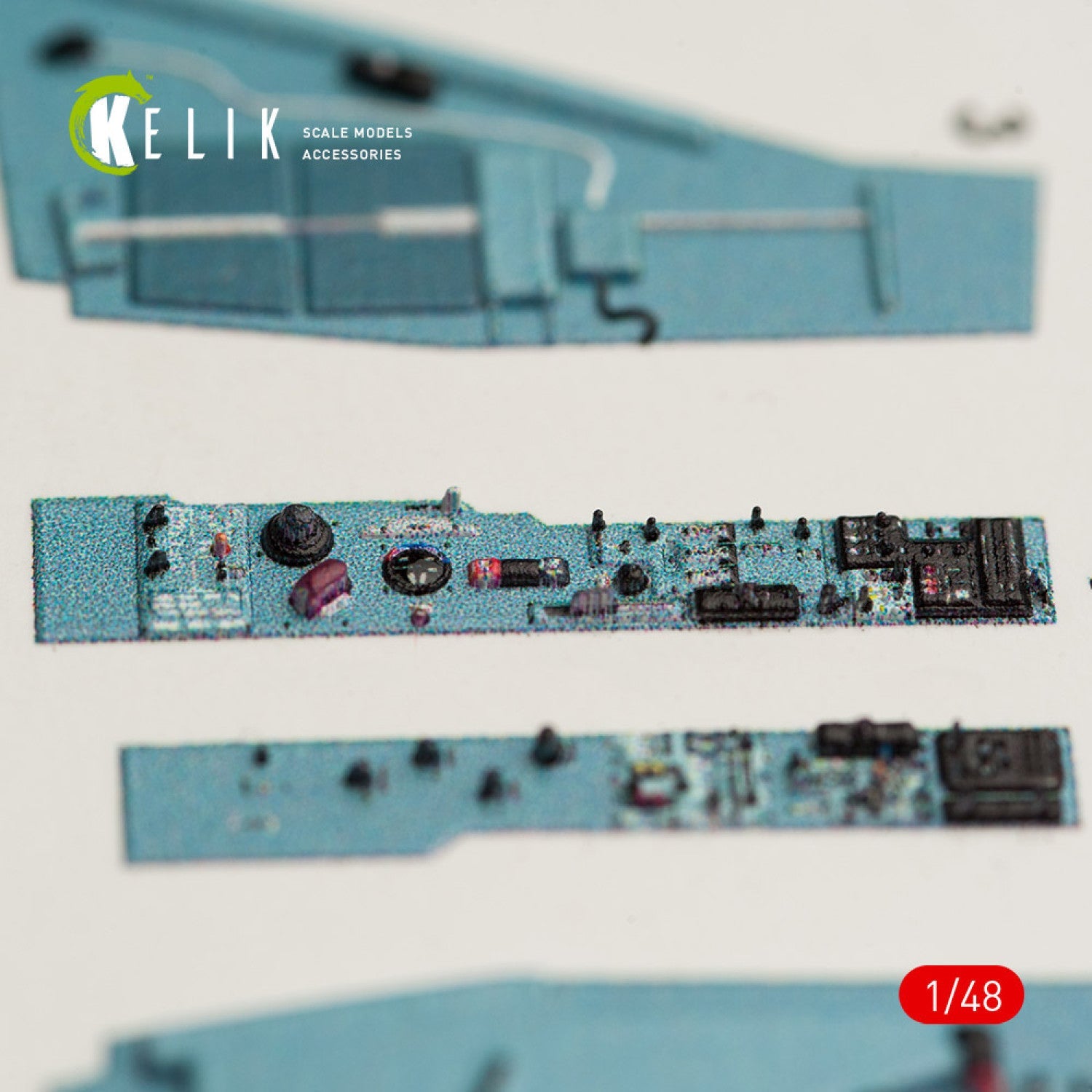 Kelik 1:48 SU-25UB interior 3D decals for Smer/KP kit Reskit