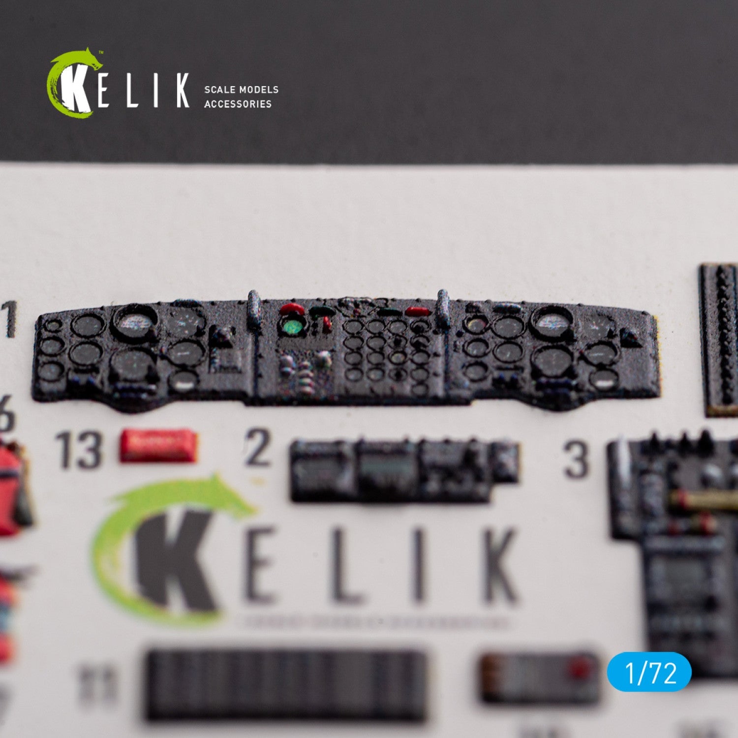 Kelik 1:72 HC.1 "Chinook" - interior 3D decals for Airfix kit Reskit