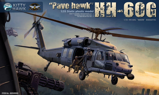 Kitty Hawk 1/35 HH-60G "Pave Hawk"(with figures) Plastic Model Kit Kitty Hawk