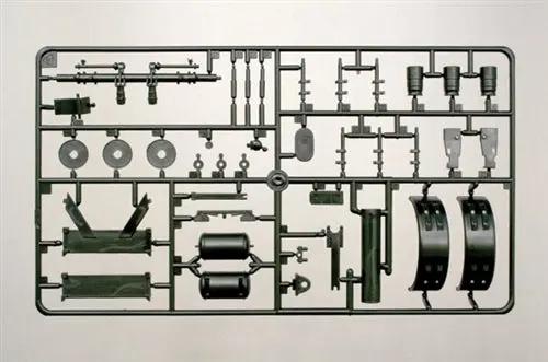 Italeri 1/24 Dumper Trailer Plastic Model Kit