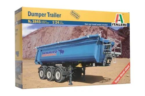 Italeri 1/24 Dumper Trailer Plastic Model Kit