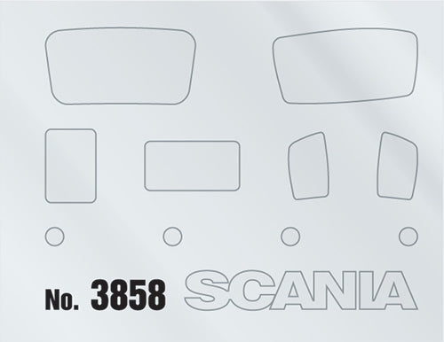 Italeri 1/24 SCANIA R620 V8 New R Series Plastic Model Kit Italeri