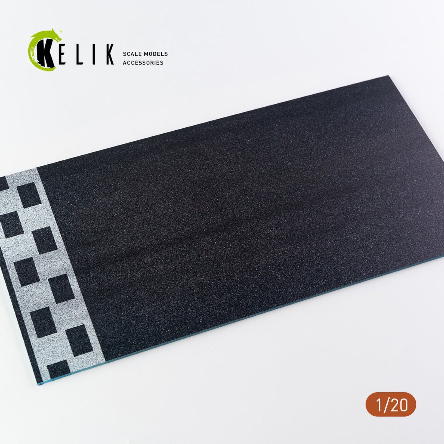 Kelik 1:20 F1 Start Position Base - Acrylic 3 mm (180 x 357 mm) (210 g) Reskit