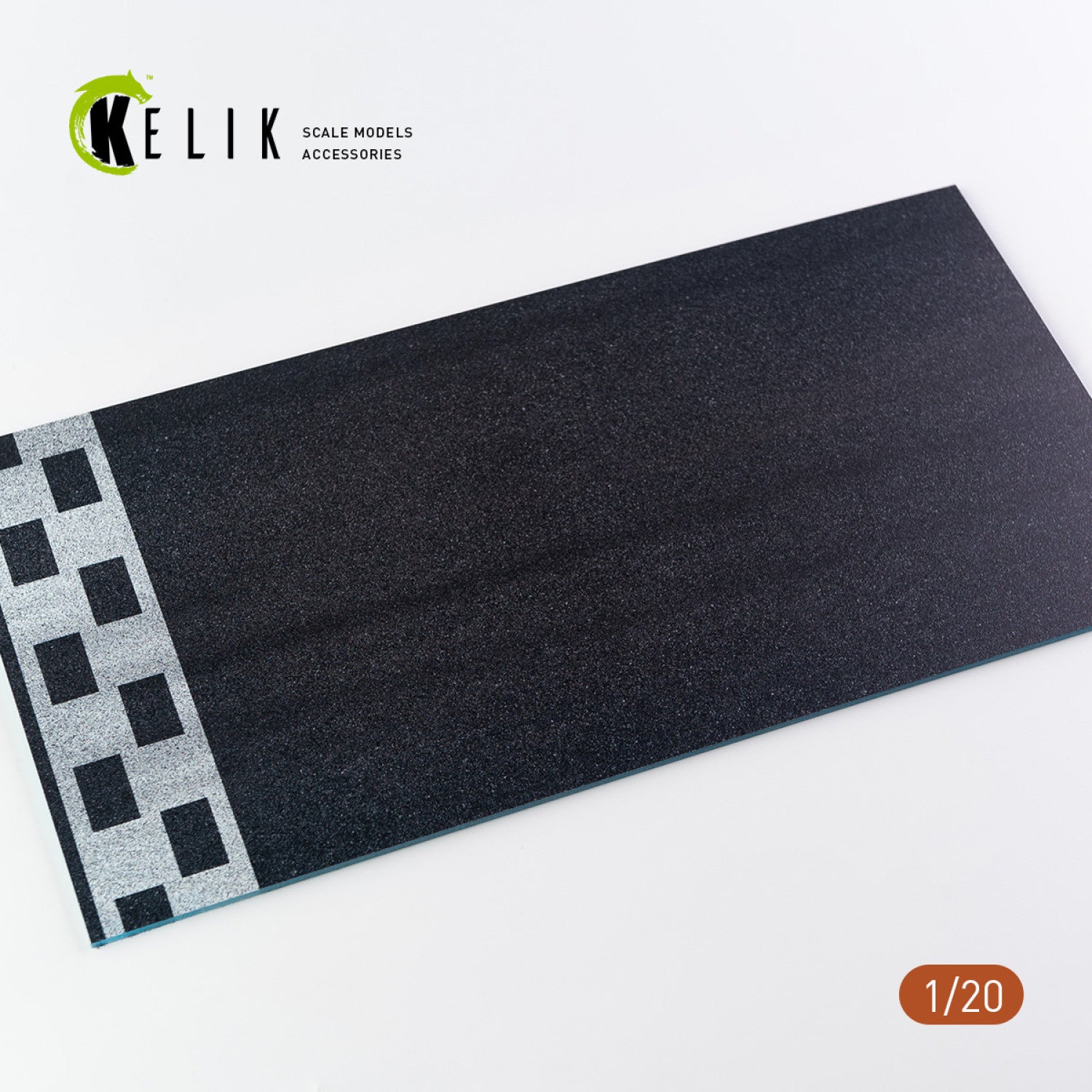 Kelik 1:20 F1 Start Position Base - Acrylic 3 mm (180 x 357 mm) (210 g) Reskit