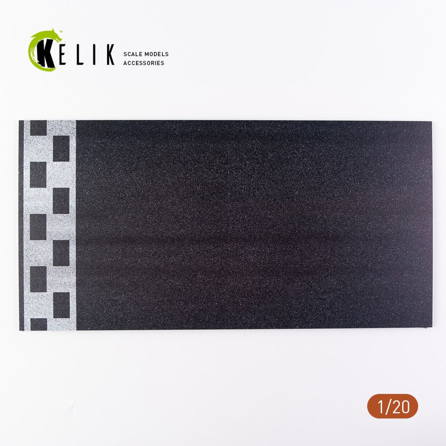 Kelik 1:20 F1 Start Position Base - Acrylic 3 mm (180 x 357 mm) (210 g) Reskit