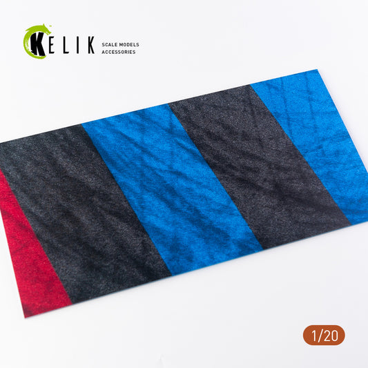 Kelik 1:20 Paul Ricard Circuit Base - Acrylic 3 mm (180 x 357 mm) (210 g)