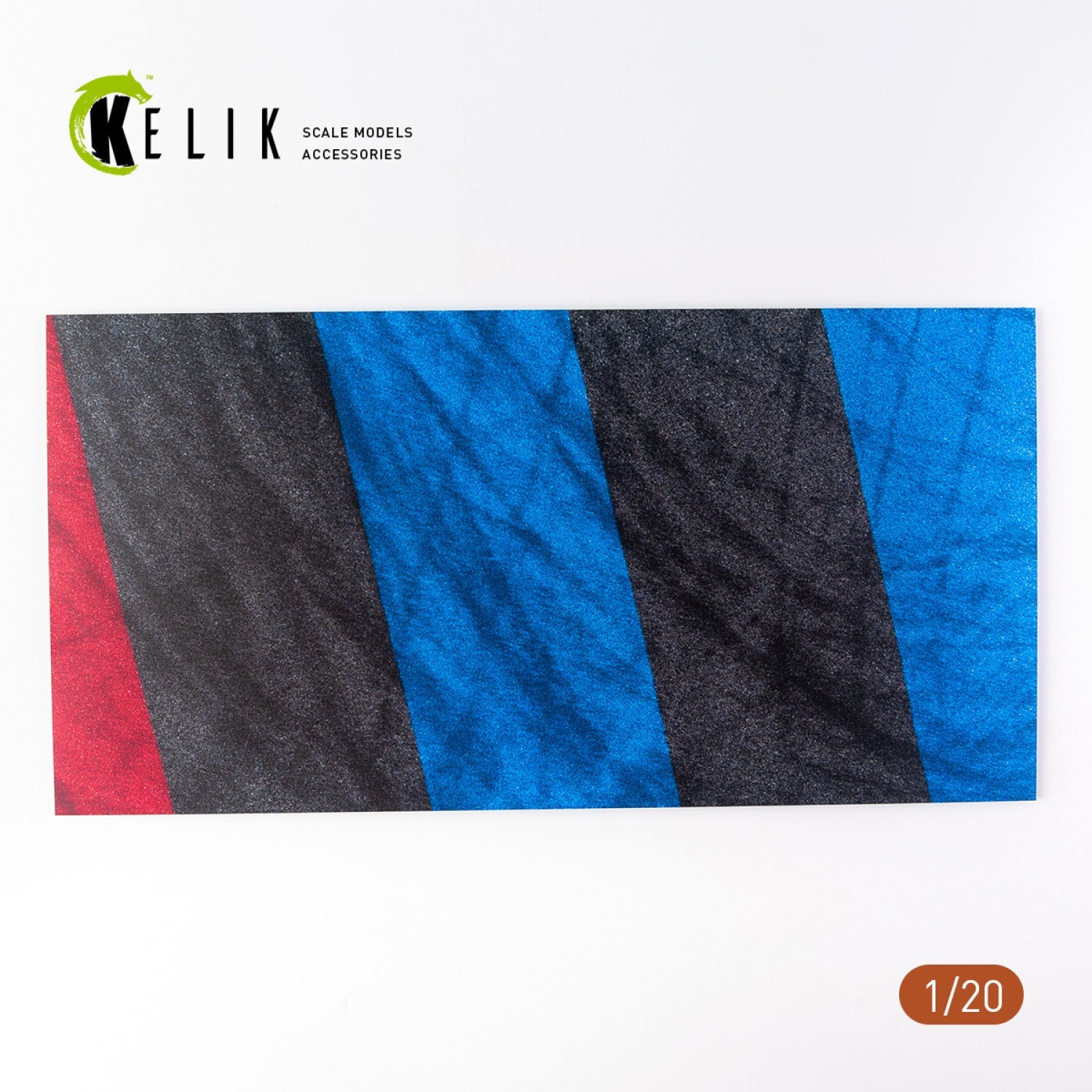 Kelik 1:20 Paul Ricard Circuit Base - Acrylic 3 mm (180 x 357 mm) (210 g) Reskit
