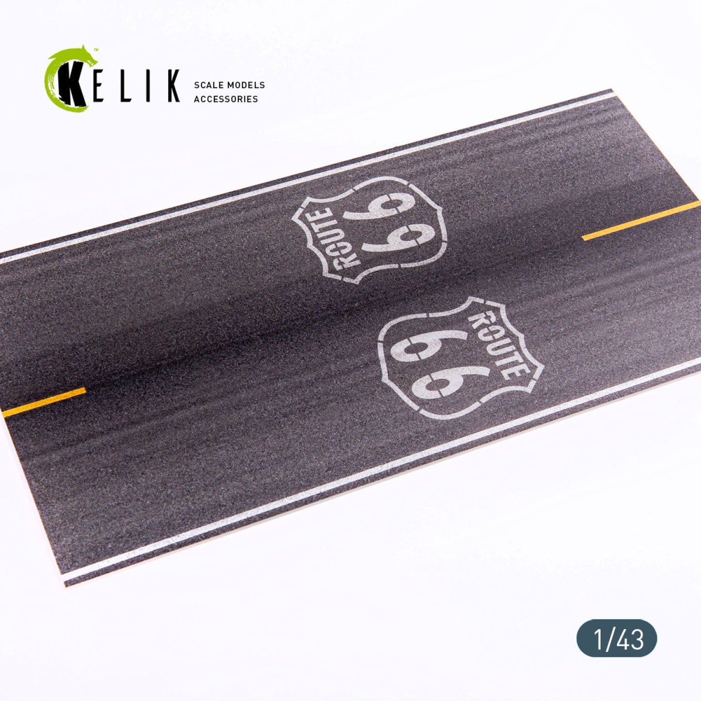Kelik 1:43 Route 66 - Base - Acrylic 3 mm (180 x 357 mm) (210 g)