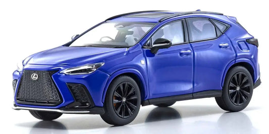Kyosho 1/43 Lexus NX 350h F Sport Heat Blue Contrast Layering Diecast Model Car