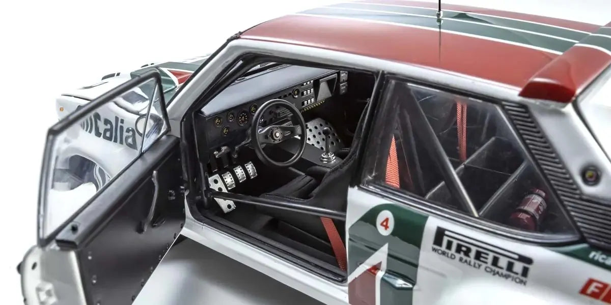 Kyosho 1/18 Fiat 131 Abarth 1978 Monte Carlo Nr. 2 Diecast Model Car