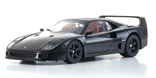 Kyosho 1/18 Ferrari F40 (Black) Diecast Model Car Kyosho