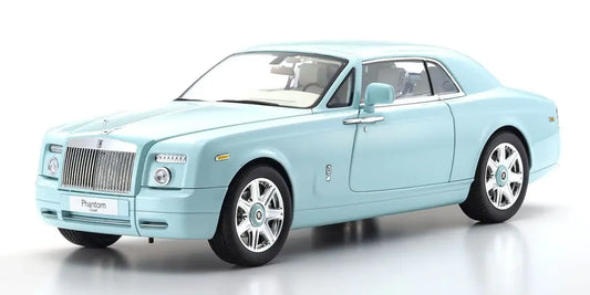 Kyosho 1/18 Rolls-Royce Phantom Coupe Turquoise Diecast Model Car