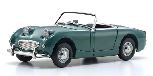 Kyosho 1/18 Austin Healey Sprite Mk-1 Leaf Green Diecast Model Car