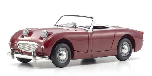 Kyosho 1/18 Austin Healey Sprite Mk-1 Cherry Red Diecast Model Car