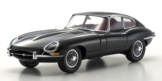 Kyosho 1/18 Jaguar E-Type Black Diecast Model Car