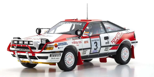 Kyosho 1/18 Toyota CELICA GT-FOUR 1990 Safari Nr. 3 Diecast Model Car