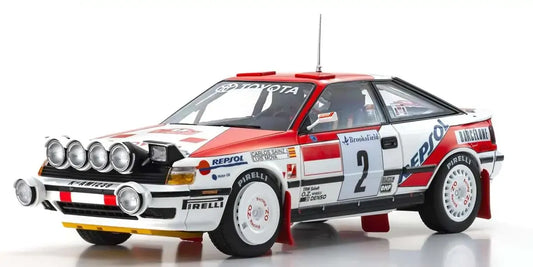 Kyosho 1/18 Toyota CELICA GT-FOUR 1991 Monte-Carlo Nr. 2 Diecast Model Car