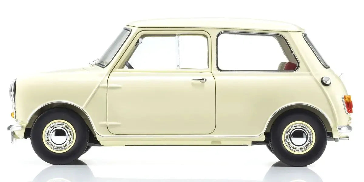 Kyosho 1/18 Morris Mini Minor Old English White Diecast Model Car Kyosho