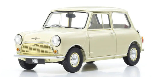 Kyosho 1/18 Morris Mini Minor Old English White Diecast Model Car Kyosho