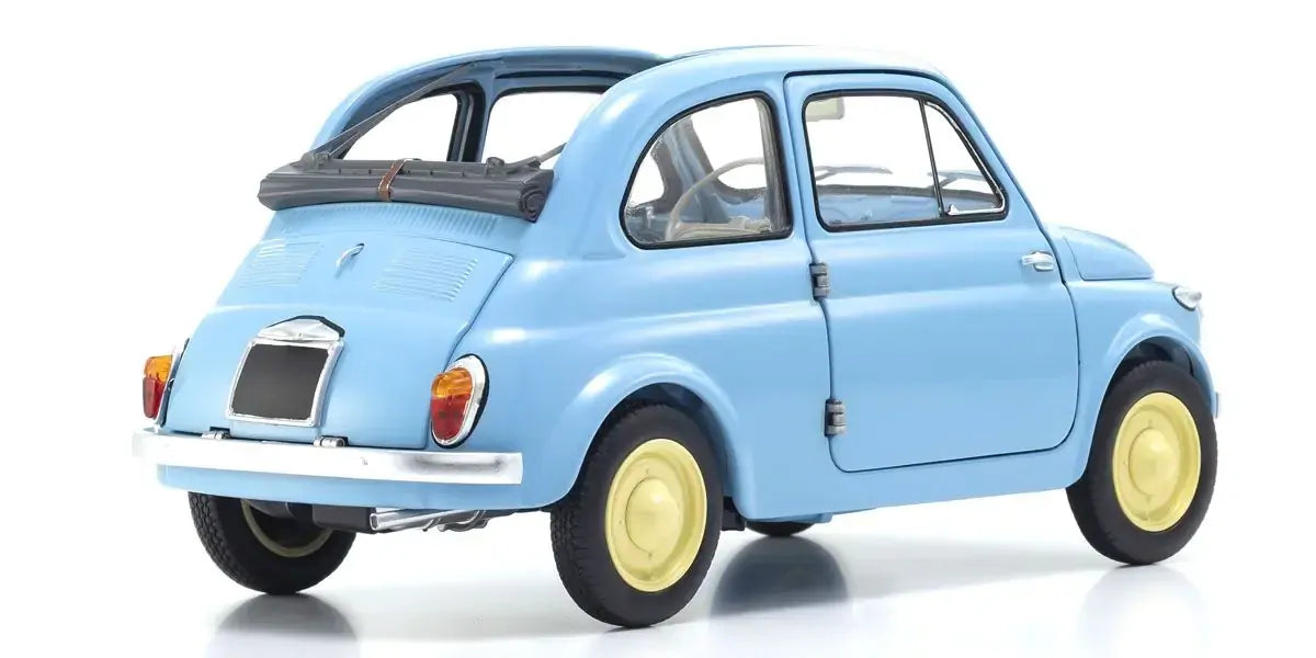 Kyosho 1/18 Fiat NUOVA 500 Cruise Celeste (Blue) Diecast Model Car Kyosho