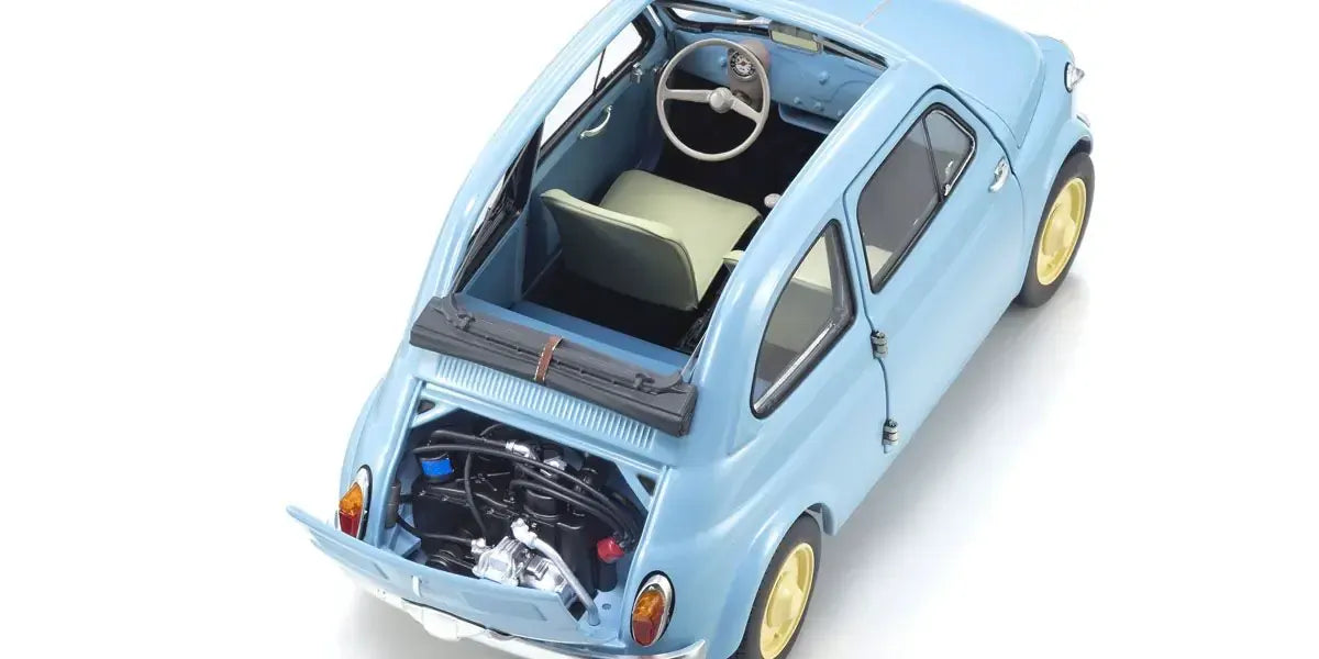 Kyosho 1/18 Fiat NUOVA 500 Cruise Celeste (Blue) Diecast Model Car Kyosho
