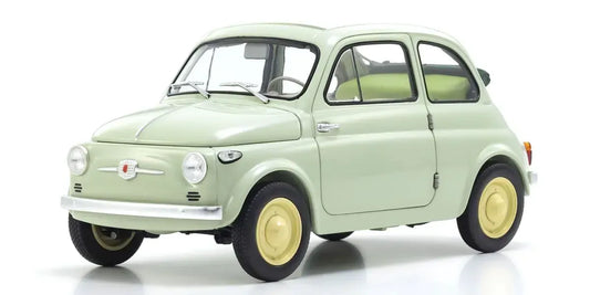 Kyosho 1/18 Fiat NUOVA 500 Green Clear Diecast Model Car